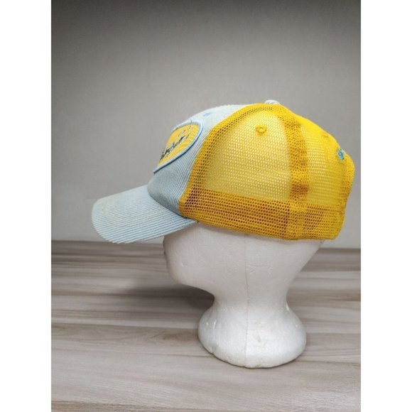 Vintage Walt Disney World Tinkerbell Snapback Hat Corduroy Embroidered Patch - Picture 5 of 11